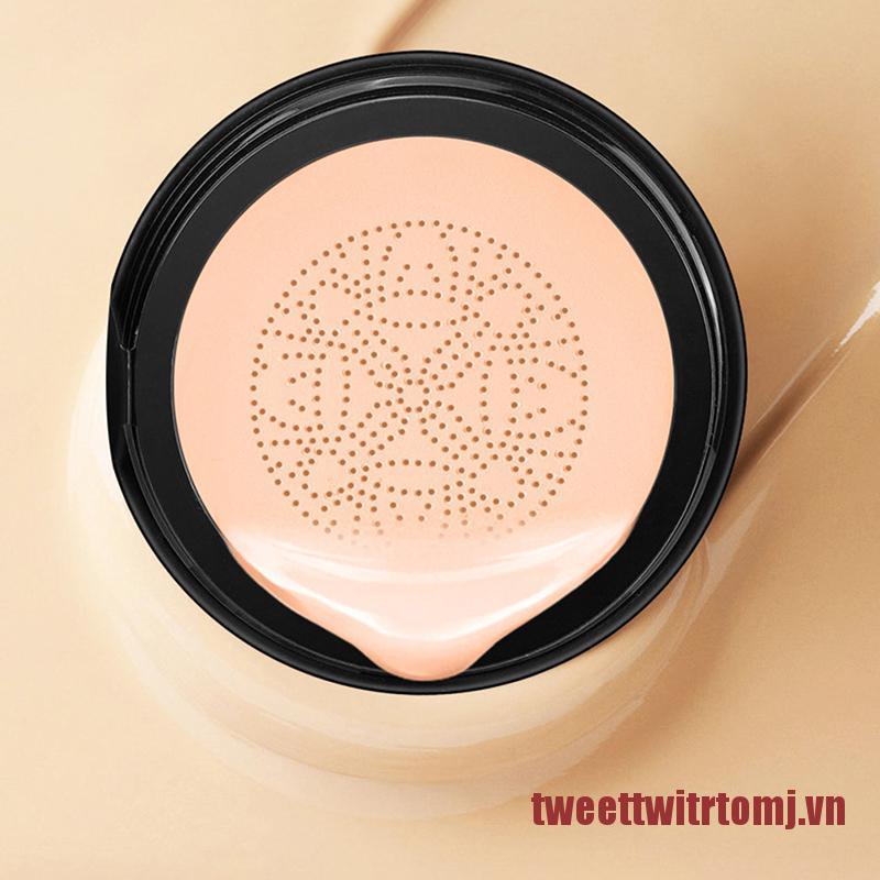 TOMJ Mushroom Head Make Up Air Cushion Moisturizing Foundation Natural BB Cream