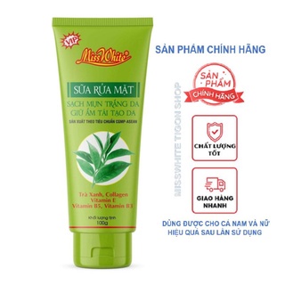 Sữa rửa mặt Misswhite TRÀ XANH 100g