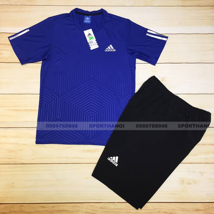 MÃ NHAM6 GIẢM 30K – Bộ quần áo thể thao áo vải thun lạnh co giãn, quần túi kéo khóa bền đẹp