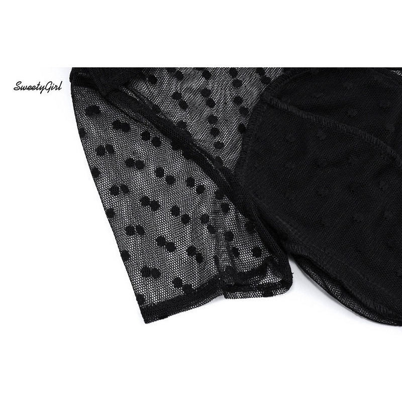 Áo Thun Tay Ngắn Cổ Chữ V Khoét Sâu Màu Đen Trơn Thời Trang 2022 Quyến Rũ Cho Nữ