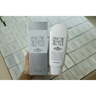 Ủ trắng snow white milky pack Secret key.
