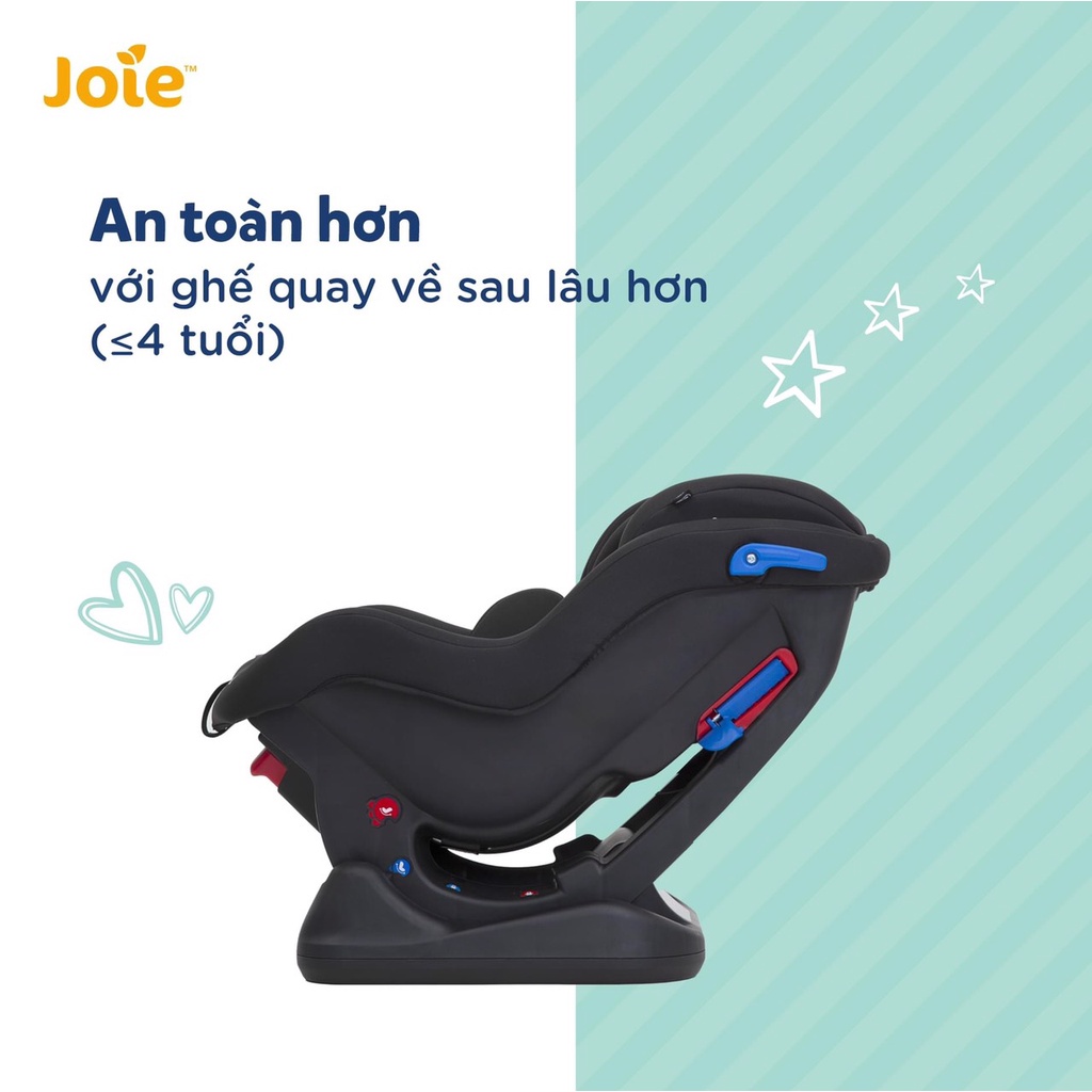 Ghế ngồi ô tô trẻ em sơ sinh đến 4 tuổi, 0-18kg - Joie Steadi