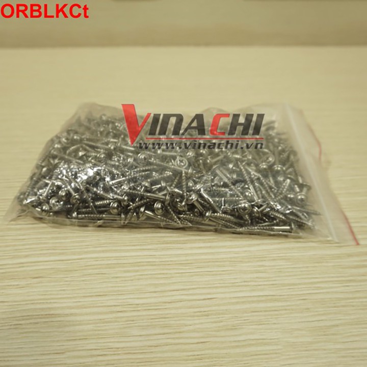 Ốc ren nút bịt lỗ khoan chéo - túi 1 kg