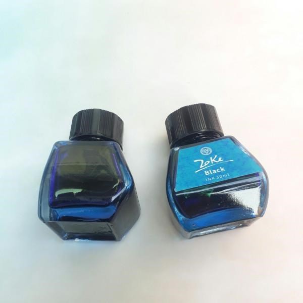 Combo 2 Bình Mực Ink Bút Máy Zoke - Mực Xanh Dương