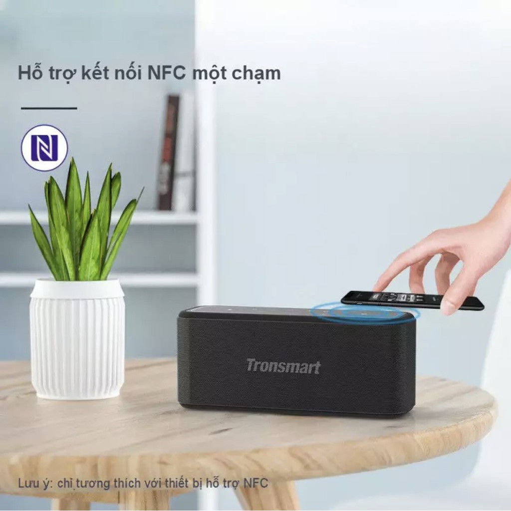 Tronsmart Element Mega Pro Công suất 60W Hỗ trợ TWS và NFC ghép đôi 2 loa