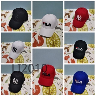 Mũ Lưỡi Trai Thêu LOGO Fila Phong Cách Đường Phố Thời Trang Mùa Hè Cho Bé