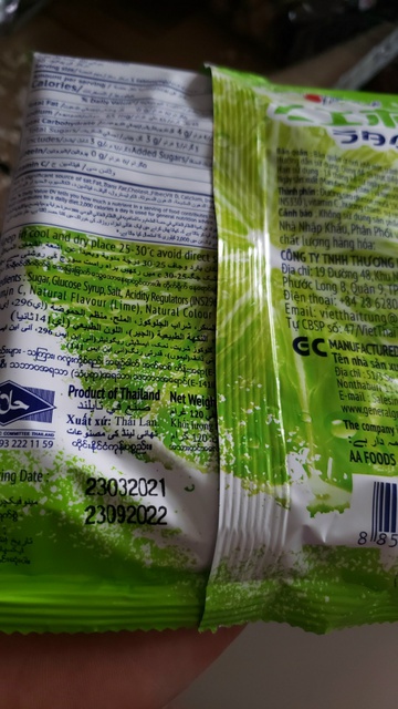 Kẹo Chanh Muối Thái Lan