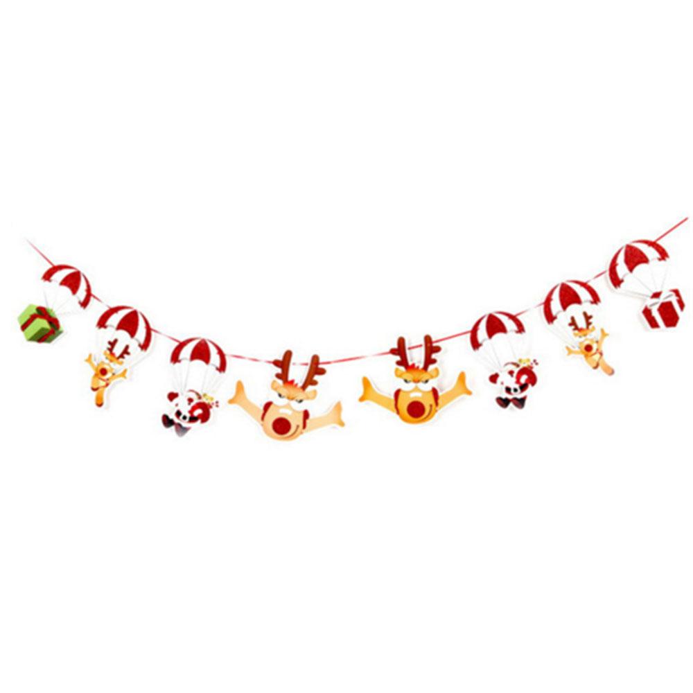Dây Cờ Treo Trang Trí Cây Thông Noel Lãng Mạn