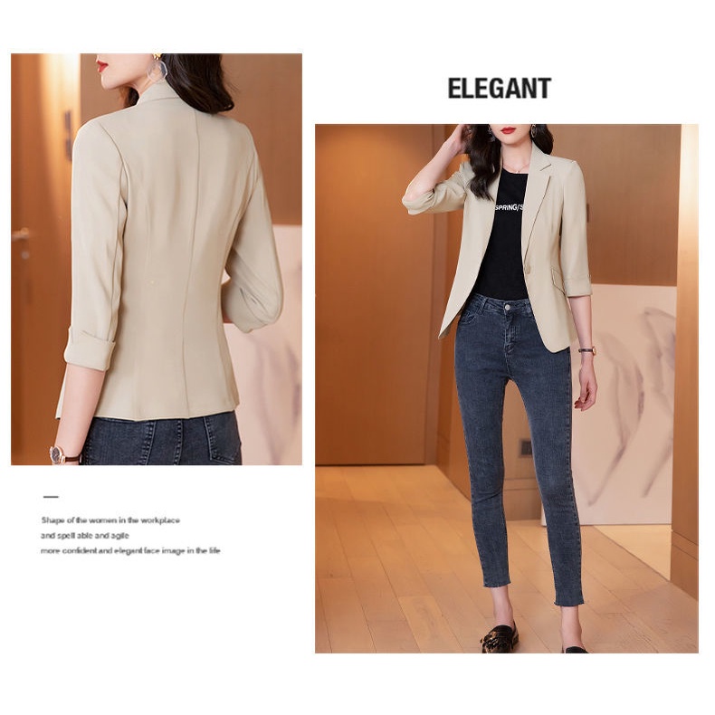 Áo Khoác Vest Thời Trang Thanh Lịch Dành Cho Nữ