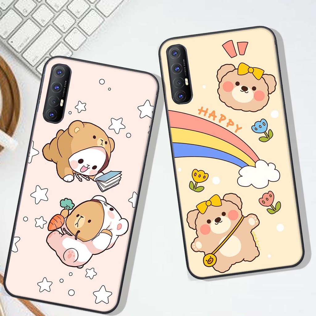 Ốp lưng Oppo RENO 3 PRO in hình Gấu xinh xắn, Bò sữa đáng yêu,  ĐẸP -  RẺ - XINH - ĐỘC ĐÁO