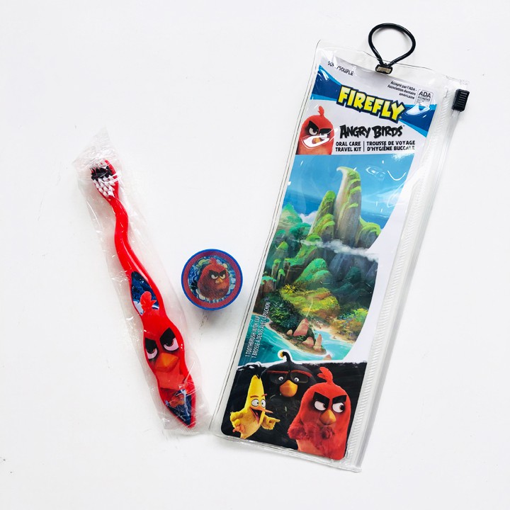 Bàn chải răng Firefly Travel Kit Angry Birds