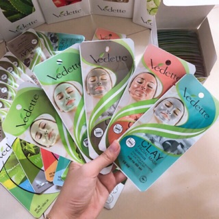 Mặt Nạ Đất Sét Vedette 15ml - Bùn Non (Cocoa)