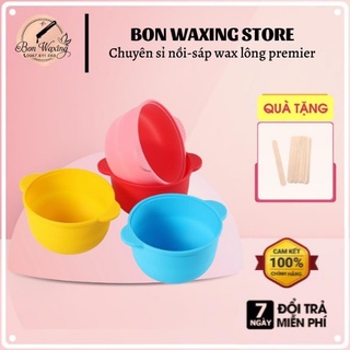 Chén Nấu Sáp Wax Lông Silicon Cách Thuỷ Chống Dính, Bát Đun Sáp Thay Thế Lòng Nồi Siêu Chịu Nhiệt, Vệ Sinh Dễ Dàng