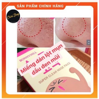 [SIÊU SALE] Miếng lột mụn đầu đen ⚡ ⚡  vùng mũi Hàn Quốc BonyHill sạch mụn đầu đen, tự tin với làn da sạch mụn sáng bóng