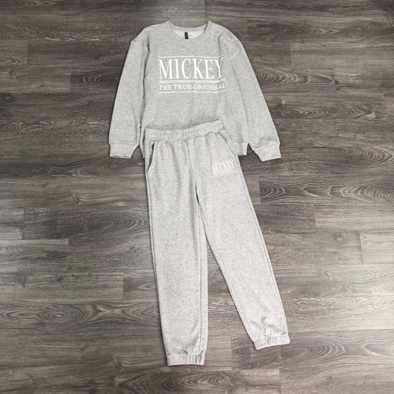 BEUCLOSET - Set bộ áo sweater và quần jogger chất thun da cá thoáng mát