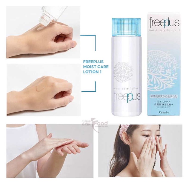 Nước Cân Bằng Dưỡng Ẩm Dịu Nhẹ Freeplus Moist Care Lotion 130ml