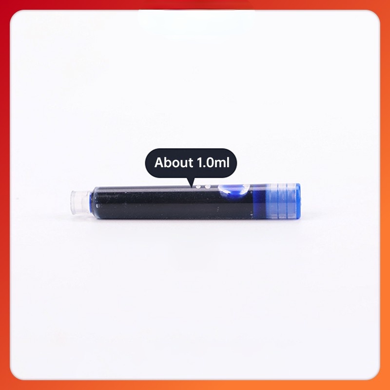 Set 10 Ruột Bút Máy Thay Thế 2.6mm Màu Đen / Xanh Dương / Đỏ