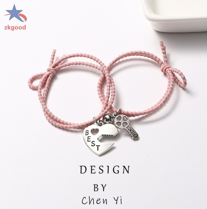 Vòng Đeo Tay Nam Châm Cá Tính Cho Cặp Đôi Phối Mặt Hình Rainbow Phi Hành Gia Thời Trang Phong Cách Retro Hàn Quốc Khóa Tình Yêu Cho Cặp Đôi | BigBuy360 - bigbuy360.vn