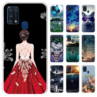 Samsung Galaxy M31 Case Silicon TPU Soft CaseSamsung Galaxy M 31 Cartoon Back Cover Phone Casing