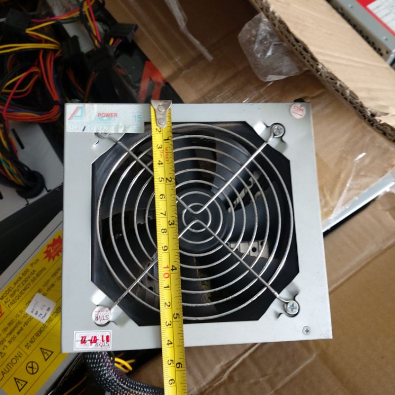 Nguồn máy tính ATX ARROW 500W fan 12 nguồn 24pin có đầu 4 Pin cáp SATA