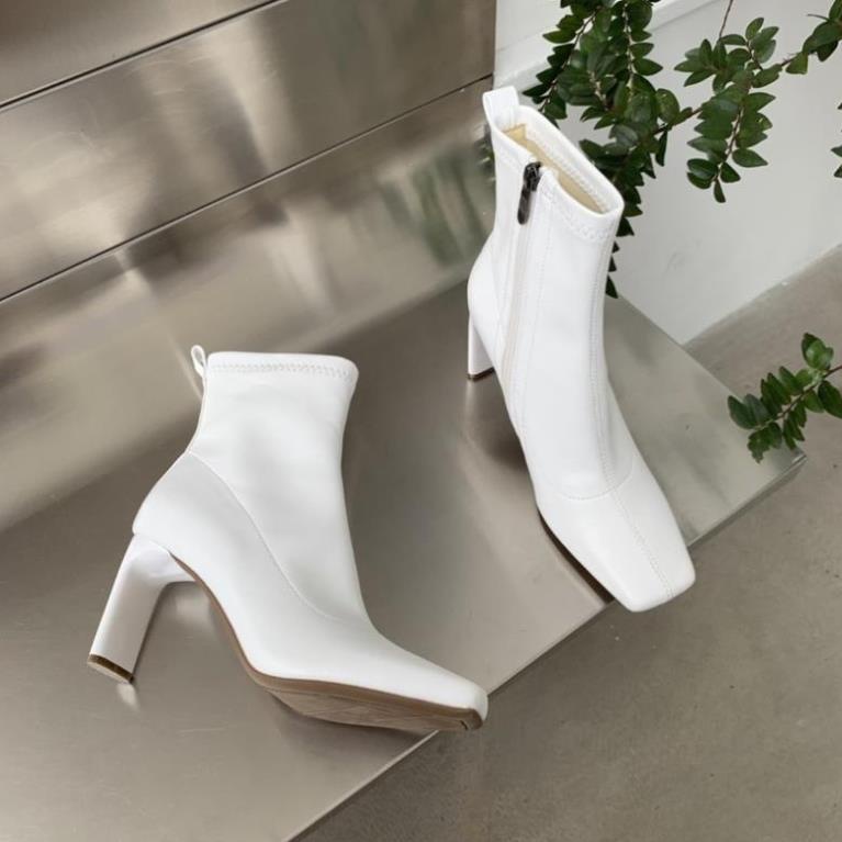 Boot Lửng Zara 3 Màu Trắng Đen Nâu Full Size 35-39