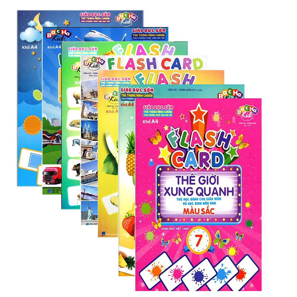 Flash Card Thẻ Thế Giới Xung Quanh 7 tập Gigabuy