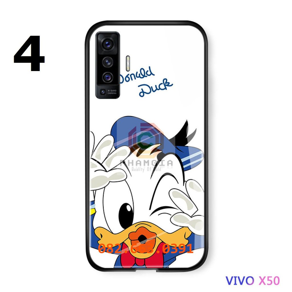 Ốp lưng Vivo X50 dẻo in hình chuột Mickey dễ thương