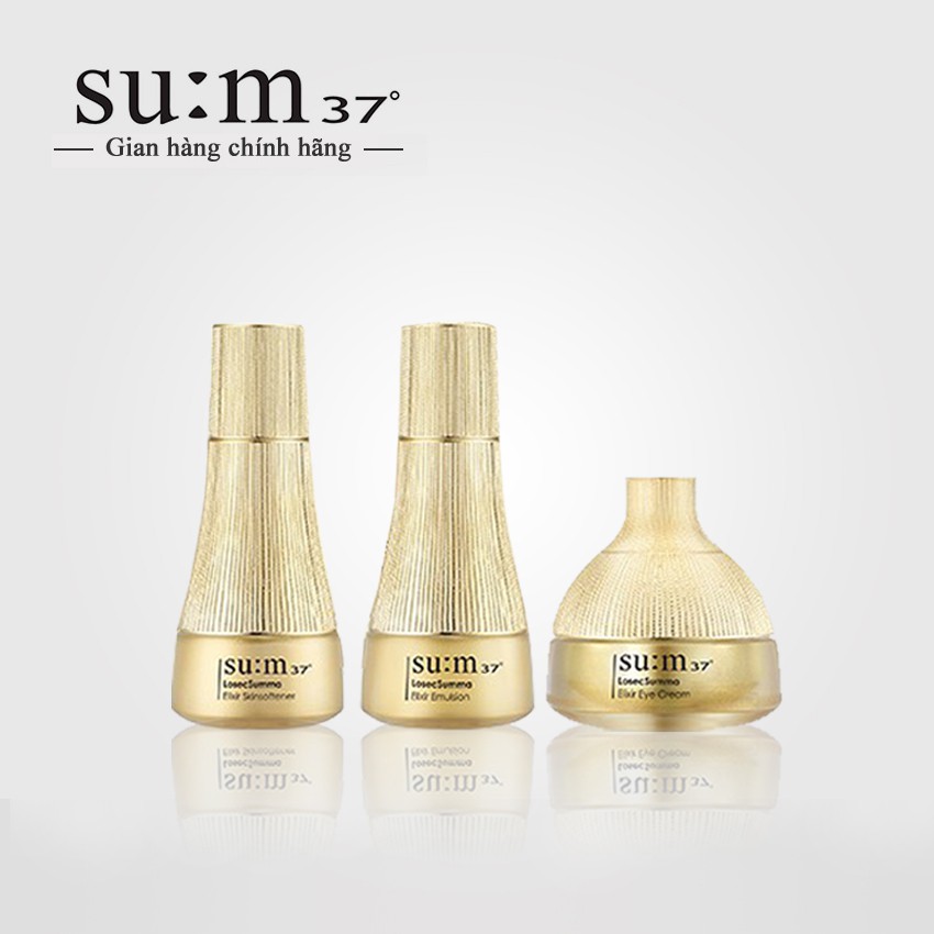 Bộ tái sinh da Sum 37 vàng 5 sản phẩm - Bộ Sum vàng tái tạo da; Bộ Sum vàng 3 sản phẩm