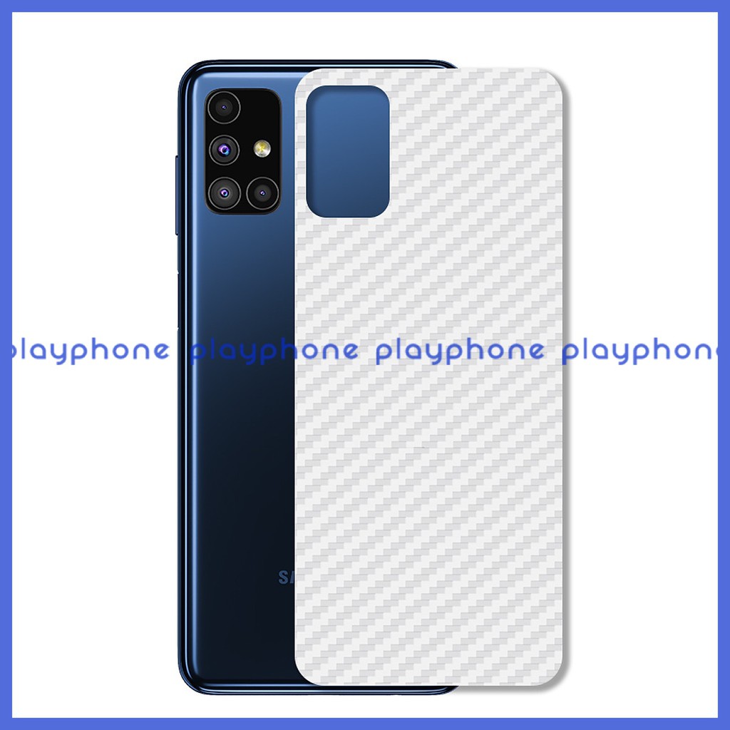 Miếng Dán Lưng Carbon Samsung Galaxy M51 Bảo vệ máy chống sốc dùng với ốp lưng samsung galaxy m51