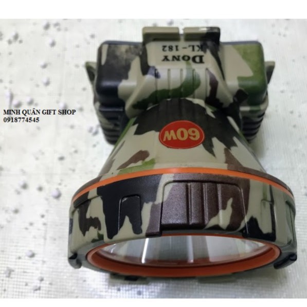 Đèn đội đầu KL - 182 DONY - đèn pin sạc