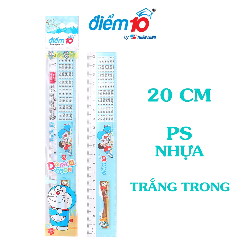 Thước thẳng Điểm 10 Doraemon SR-011/DO