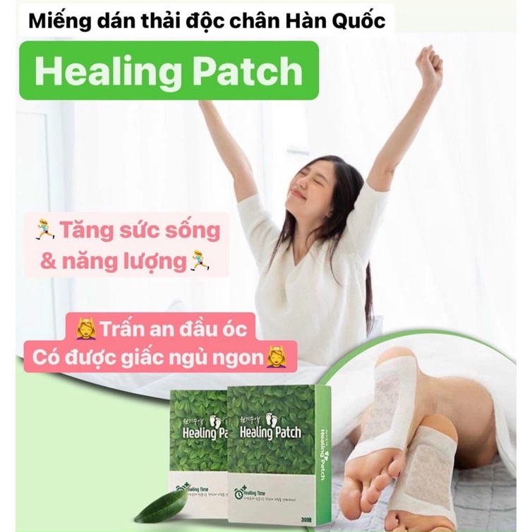 Miếng Dán Thải Chân Healing Patch Hàn Quốc