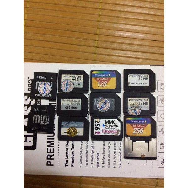Thẻ nhớ MMC, thẻ chơi game Ngage, mini card