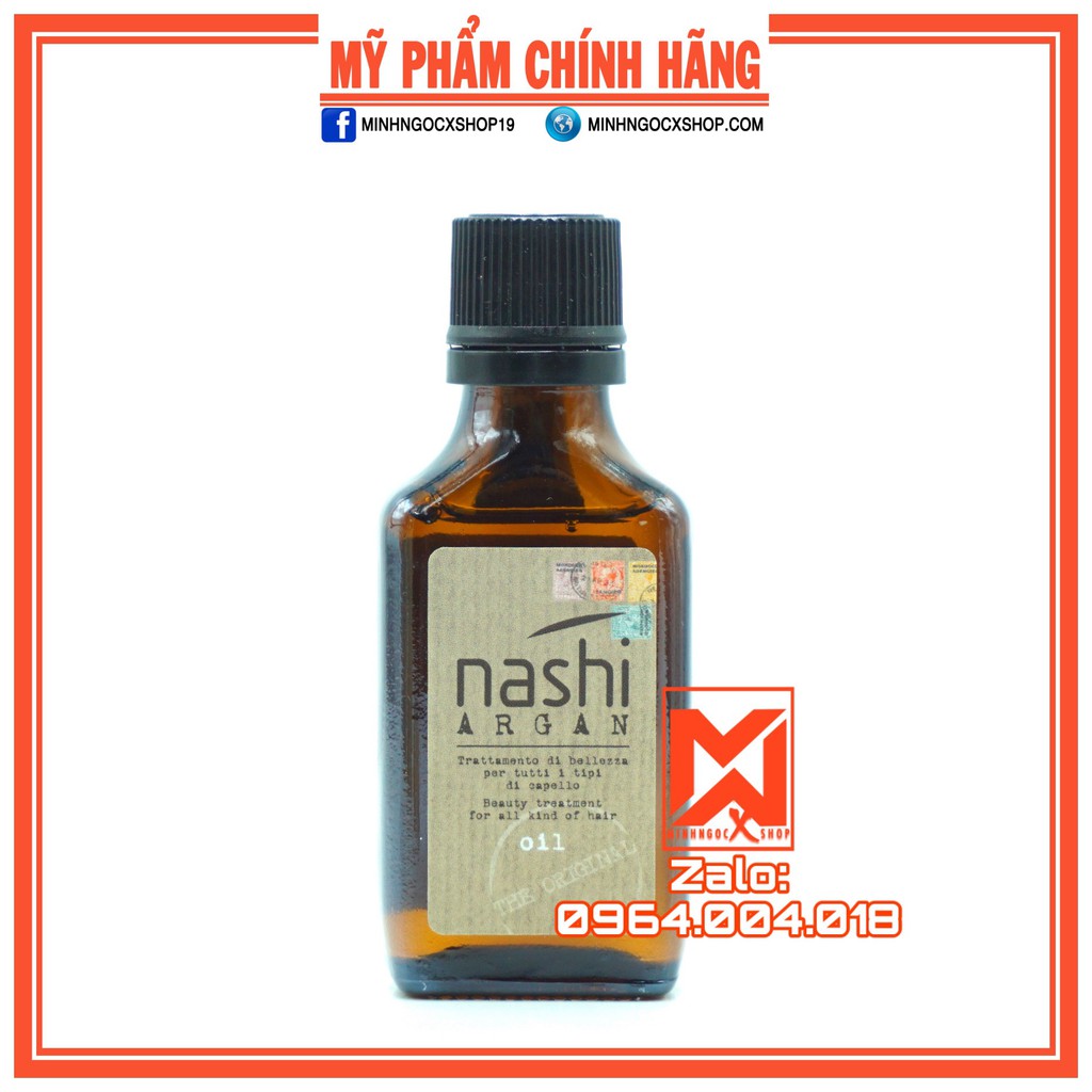 DẦU DƯỠNG TÓC NASHI ARGAN OIL 30ML - CHÍNH HÃNG | BigBuy360 - bigbuy360.vn