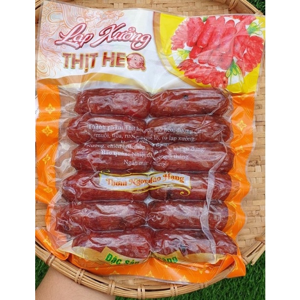 500gr Lạp xưởng thịt heo Sóc Trăng