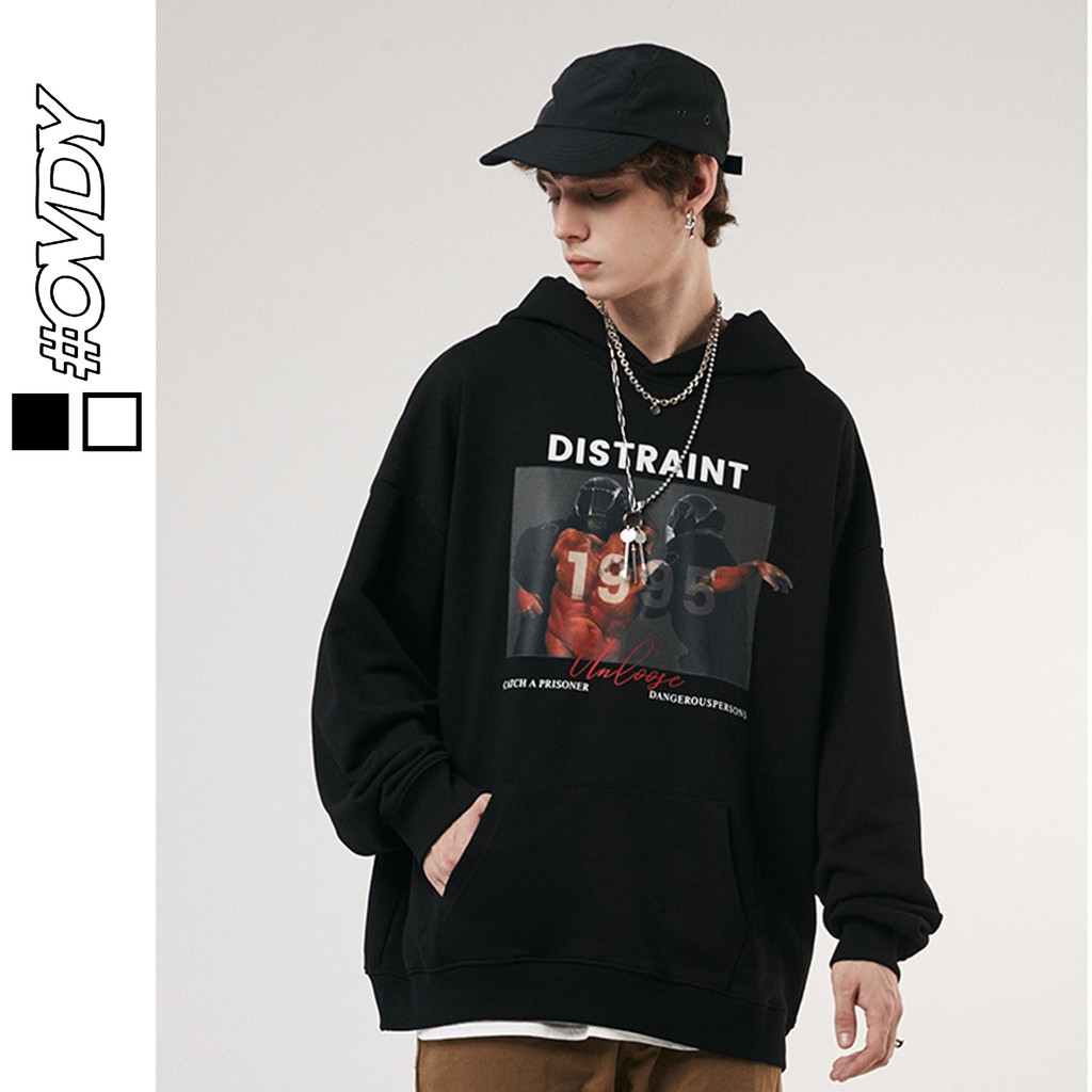 Áo Hoodie DISTRAINT By OVDY Hàng Chuẩn Xuất Khẩu 100% Cotton 360gsm | BigBuy360 - bigbuy360.vn