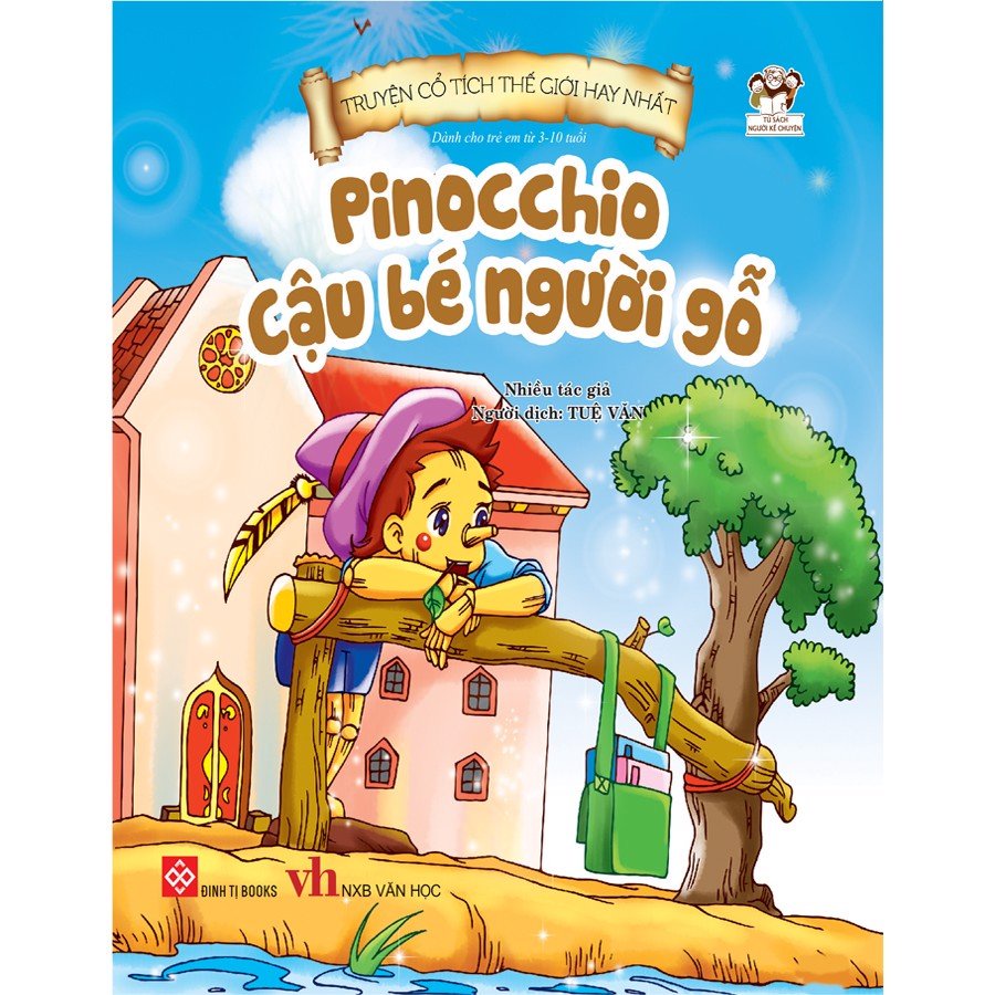 Sách-Truyện cổ tích thế giới hay nhất - Pinochio cậu bé người gỗ