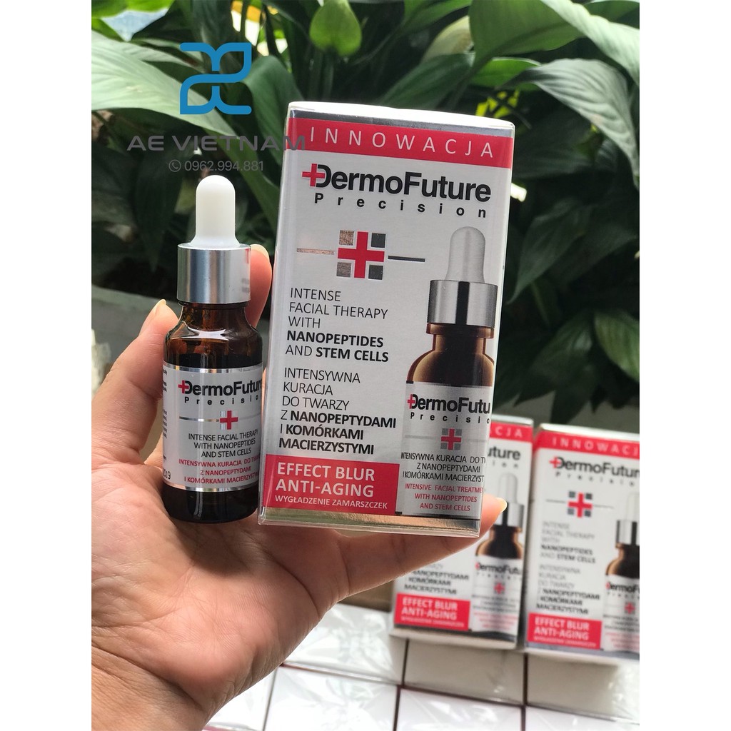 Huyết thanh trị liệu với Nanopeptides và Stem cell - phục hồi và chống lão hóa mạnh - Chính hãng DermoFuture EU