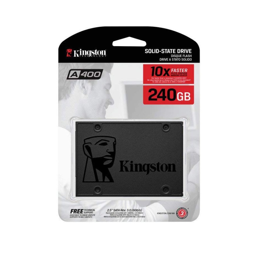 Ổ cứng SSD Kingston NOW A400 240GB 2.5'' SATA III (SA400S37/240G)