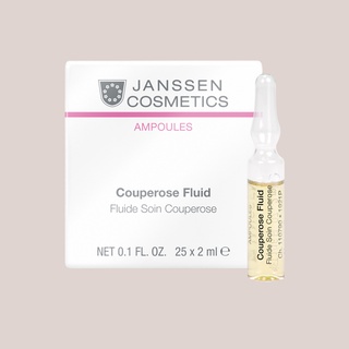 Tinh chất làm dịu, phục hồi cho da giãn mao mạch Janssen Couperose Fluid 1 ống lẻ