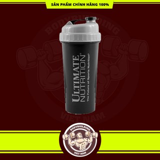 Bình Nước Thể Thao 1 Ngăn Thương Hiệu Ultimate Nutrition Chất Liệu Nhựa BPA Free - An Toàn Cho Người Dùng