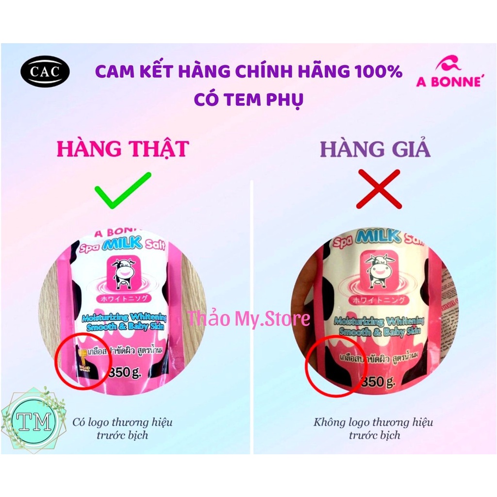 Muối Bò Tẩy Da Chết ABONE 350g - Tẩy Da Chết Toàn Thân Cho Làn Da Sạch Và Mịn Màng