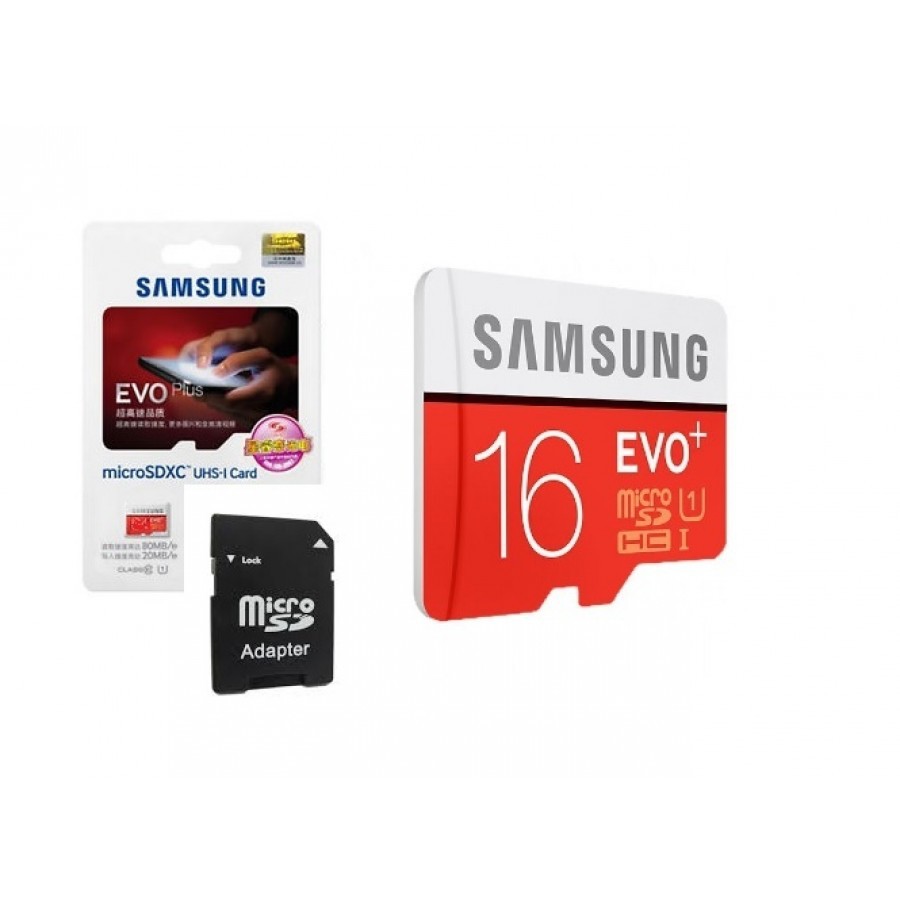 Thẻ nhớ 16GB SAMSUNG Evo Plus Class10 U1 95mb. Bảo hành 5 năm