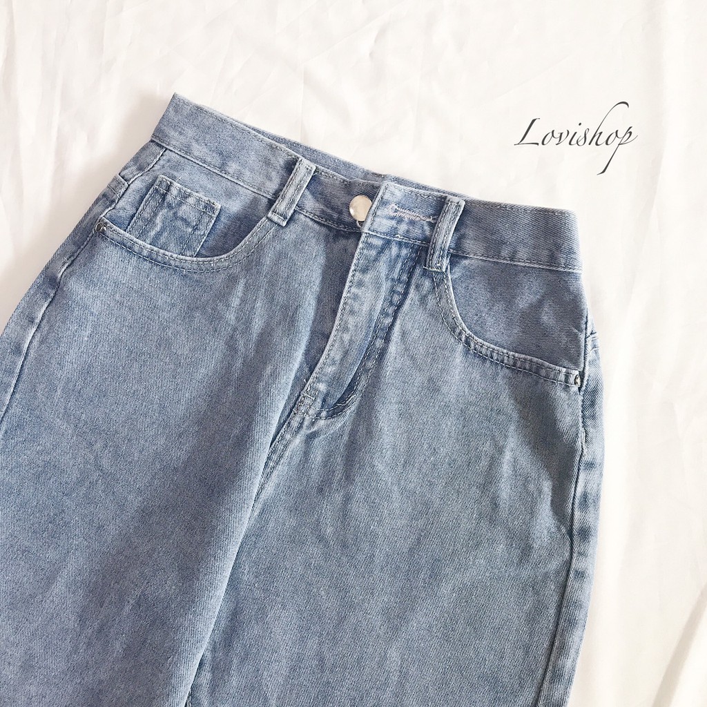 Quần jean lửng Lovi