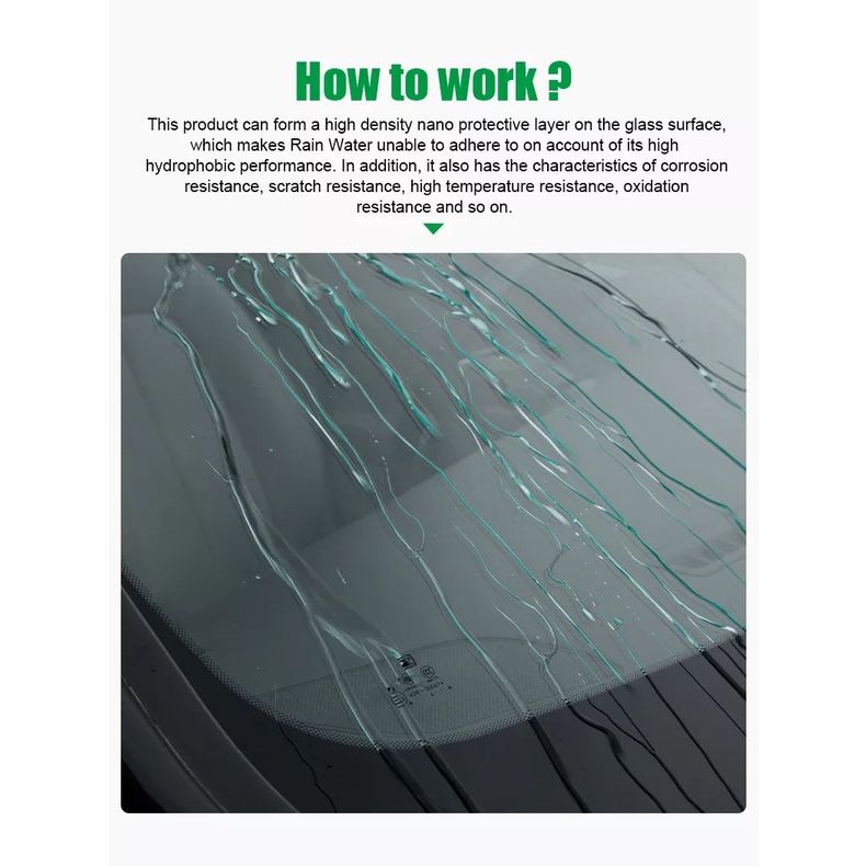 Chai xịt Nano chống bám nước kính ô tô Fantastic xmL Water Repelent 260ml – chính hãng