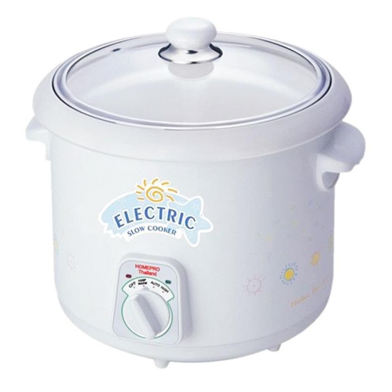 Nồi kho cá , nấu chậm đa năng Thái Lan Electric Slow Cooker HomePro 3L DDG -30B - HOMEPRO 3LIT