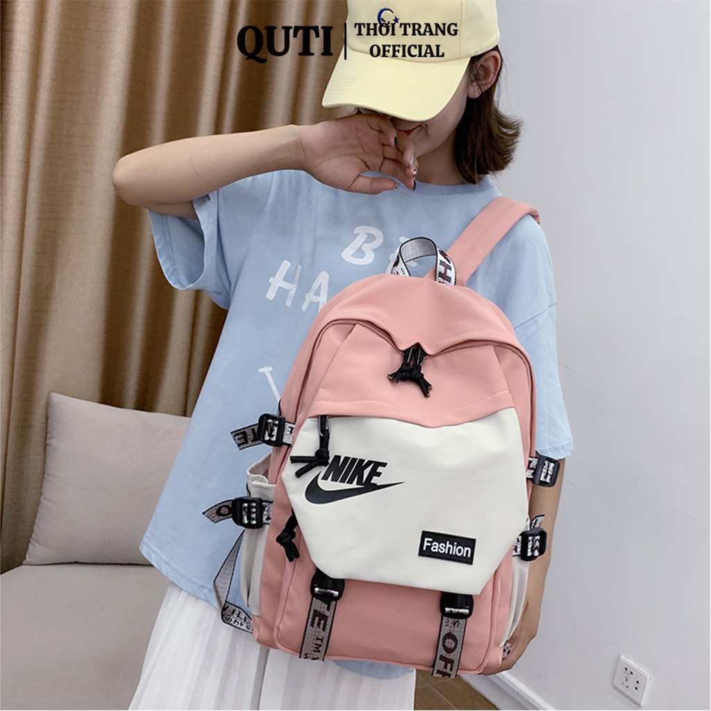 Balo nam nữ đi học thời trang ulzzang học sinh giá rẻ nhiều ngăn tiện dụng đựng laptop phong cách unisex trẻ trung