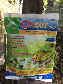 Bả mồi diệt ốc Oxout 60AB ( 350gr)