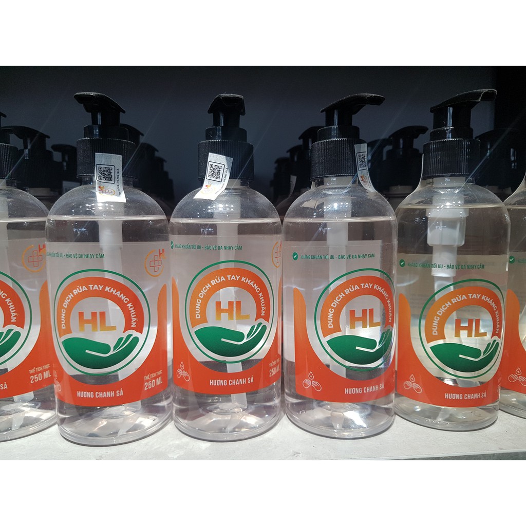 Nước rửa tay kháng khuẩn - Hương chanh sả thiên nhiên 250ml | BigBuy360 - bigbuy360.vn