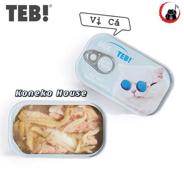 Pate Teb cao cấp cho mèo